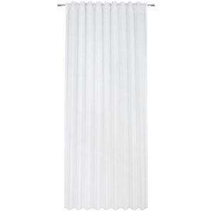 Esposa Fertigvorhang Batist, Weiß, Textil, Uni, 140x245 cm, für Stange und Schiene geeignet, Wohntextilien, Gardinen & Vorhänge, Fertiggardinen, Fertiggardinen