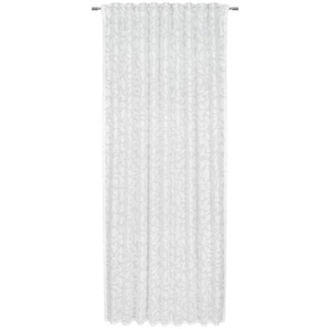 Esposa Fertigvorhang Prado , Weiß , Textil , Blätter , 140 cm , Bsci, Oeko-Tex® Standard 100 , mit Kombiband , Wohntextilien, Gardinen & Vorhänge, Fertiggardinen, Fertiggardinen