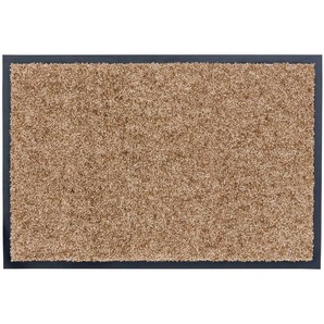 Esposa FUßMATTE, Sand, Textil, Uni, rechteckig, 90x150 cm, rutschfest, für Fußbodenheizung geeignet, Teppiche & Böden, Fuß & Stufenmatten, Fußmatten