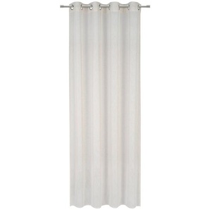 Esposa Ösenschal, Beige, Textil, 140x245 cm, Leinenoptik, Wohntextilien, Gardinen & Vorhänge, Fertiggardinen, Ösenschals