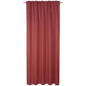 Esposa Wärmeschutzvorhang Milton , Rost , Textil , Uni , 140x245 cm , für Stange und Schiene geeignet, Lärmschutz, mit Kombiband , Wohntextilien, Gardinen & Vorhänge, Fertiggardinen, Fertigstores