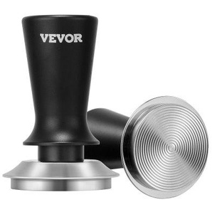 Espresso-Tamper 58 mm, gefederter Kaffeetamper, 13,6 kg Tamper-Werkzeug Kaffeewerkzeug für Kaffeemaschine Kaffeezubehör Edelstahl-Tamper Kaffeestampfer mit rutschfestem Griff Schwarz YFC58MMBXGLL7RRBDV0