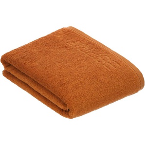 Badetuch ESPRIT Modern Solid Handtücher (Packung) Gr. B/L: 100 cm x 150 cm (1 St.), orange (carrot) Badetücher