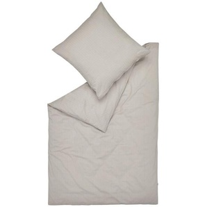Esprit Bettwäsche E-Cuno , Hellgrau , Textil , Uni , 155 cm , Oeko-Tex® Standard 100 , hautfreundlich, angenehm wärmend, bügelleicht, schadstoffgeprüft, weiche und anschmiegsame Oberfläche , Schlaftextilien, Bettwäsche, Bettwäsche, Flanell-Bettwäsche