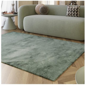 Esprit Hochflor-Teppich Alice ESP-4377, Kunstfell, rechteckig, Höhe: 25 mm, Kaninchenfell-Haptik, besonders weich und dicht, für alle Räume