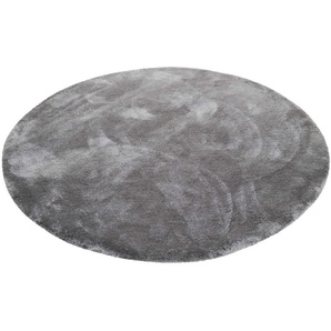 Esprit Hochflor-Teppich Relaxx, rund, Höhe: 25 mm, Wohnzimmer, sehr große Farbauswahl, weicher dichter Hochflor