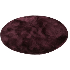 Esprit Hochflor-Teppich Relaxx, rund, Höhe: 25 mm, Wohnzimmer, sehr große Farbauswahl, weicher dichter Hochflor