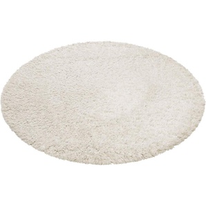 Esprit Hochflor-Teppich YOGI ESP-096, rund, Höhe: 50 mm, flauschiger weicher Flor, 100% recyceltem PET, Wohnzimmer
