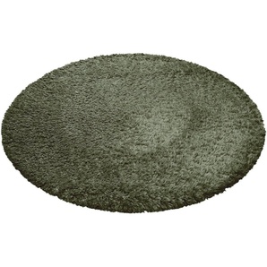 Esprit Hochflor-Teppich YOGI ESP-096, rund, Höhe: 50 mm, flauschiger weicher Flor, 100% recyceltem PET, Wohnzimmer