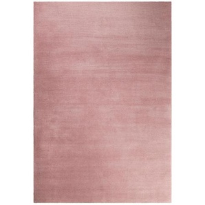 Esprit Hochflorteppich, Rosa, Textil, Uni, rechteckig, 130x190 cm, Textiles Vertrauen - Oeko-Tex®, Hohenstein, Oeko-Tex® Standard 100, für Fußbodenheizung geeignet, in verschiedenen Größen erhältlich, Hausstauballergiker pflegeleicht, strapazierfähig,