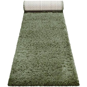 Esprit Hochflorteppich   ¦ grün ¦ Synthetische Fasern ¦ Maße (cm): B: 80 H: 5