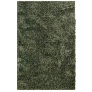 Esprit Hochflorteppich - grün - Synthetische Fasern - 160 cm - 5 cm | Möbel Kraft