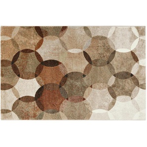 Esprit Kurzflorteppich ¦ braun ¦ Synthethische Fasern ¦ Maße (cm): B: 133 H: 1,3