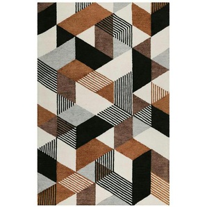 Esprit Kurzflorteppich   ¦ braun ¦ Synthetische Fasern ¦ Maße (cm): B: 200 H: 0,8