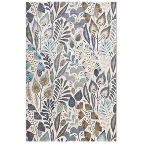 Esprit Outdoor-Teppich - blau - Synthetische Fasern - 80 cm - 0,4 cm | Möbel Kraft