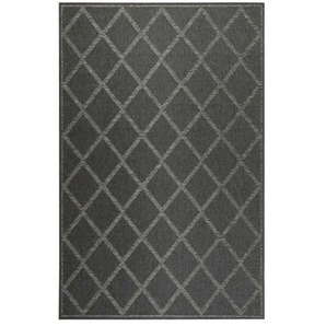 Esprit Outdoor-Teppich   ¦ blau ¦ Synthetische Fasern ¦ Maße (cm): B: 80 H: 0,5