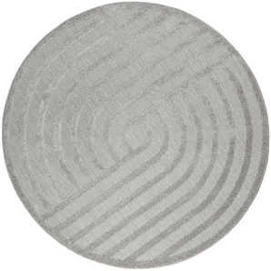 Esprit Outdoor-Teppich - grau - Synthetische Fasern - 120 cm - 0,6 cm | Möbel Kraft