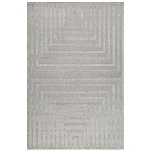 Esprit Outdoor-Teppich   ¦ grau ¦ Synthetische Fasern ¦ Maße (cm): B: 133 H: 0,6