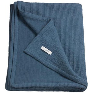 Esprit Plaid E-Amber, Blau, Textil, Uni, 130x170 cm, pflegeleicht, Wohntextilien, Decken, Plaids