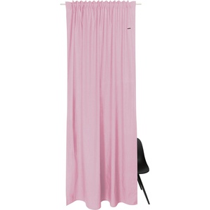 Vorhang ESPRIT Neo Gardinen Gr. 250 cm, verdeckte Schlaufen, 130 cm, bunt (flieder, rosa, mauve) Verdeckte Schlaufen aus nachhaltiger Baumwolle, blickdicht
