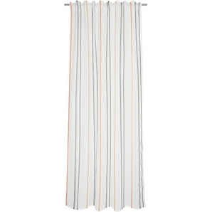 Esprit Vorhang Tommy, Multifunktionsband (1 St), halbtransparent, Jacquard, mit zeitlosem Längsstreifen