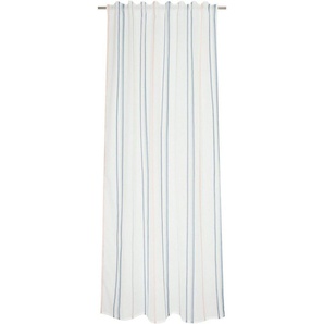 Esprit Vorhang Tommy, Multifunktionsband (1 St), halbtransparent, Jacquard, mit zeitlosem Längsstreifen