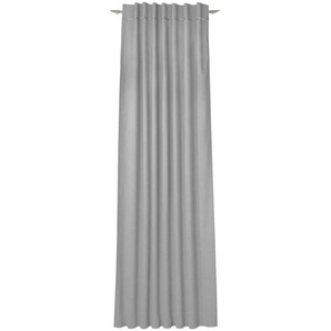 Esprit Vorhangschal , Grau , Textil , Uni , 130 cm , für Stange und Schiene geeignet , Wohntextilien, Gardinen & Vorhänge, Fertiggardinen