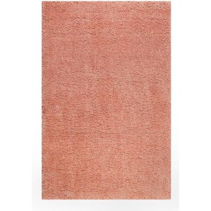 Esprit Webteppich, Rosa, Hellrosa, Textil, Uni, rechteckig, 133x200 cm, Textiles Vertrauen - Oeko-Tex®, Hohenstein, AZO-frei, Oeko-Tex® Standard 100, für Fußbodenheizung geeignet, in verschiedenen Größen erhältlich, lichtunempfindlich, pflegeleicht,