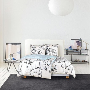 Esprit Wendebettwäsche Grace, Satin, 2 teilig, aus reiner Baumwolle und mit effekvoller Paspel