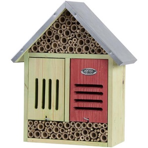 Esschert Design Insekten Hotel XL Bienen Haus Marienkäfer Nist Kasten Platz Holz