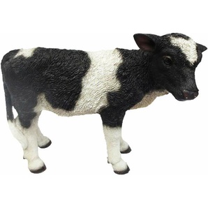Esschert Design - Kalb stehend Schwarz & Weiß - Polyresin