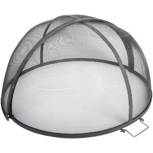 Esschert Funken Schutz faltbar 60 cm Feuer Schale Gitter Haube Schale Gitter
