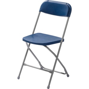 Essentials Klappstuhl Budget (1 St), grau/blau