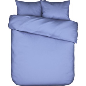 Essenza Bettwäsche-Garnitur Satin Minte Farbe Lavender blue Größe 200x200+2x80x80