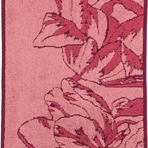 Essenza Gästehandtuch Malou, (3 St.), mit floralem Muster B/L: 30 cm x 50 St.) lila Küchenhandtücher Küchenhelfer Haushaltswaren