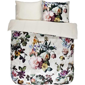Essenza Satin-Bettwäsche Fleur, Farbe Ecru 135x200cm+80x80 0001796598