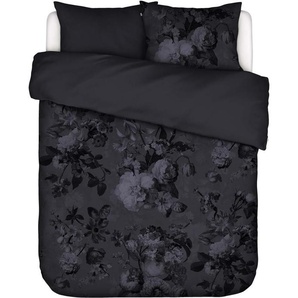 Essenza Satin Bettwäsche-Garnitur Floor Farbe Nightblue Größe 135x200+80x80