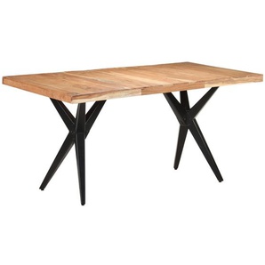 Esstisch 160x80x76 cm Massivholz Akazie