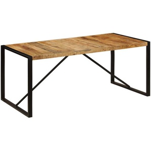Esstisch 180x90x75 cm Massivholz Mango