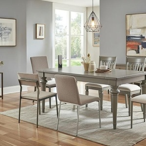 Esstisch 182 x 76 x 90cm ohne Funktion Grau/Granit