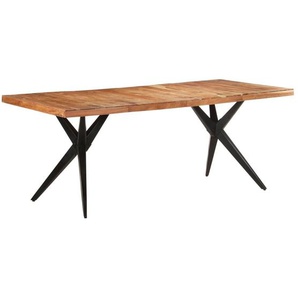 Esstisch 200x90x76 cm Akazie Massivholz