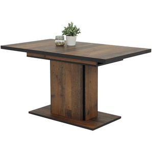 Ausziehbarer Esstisch Aton 120cm Braun