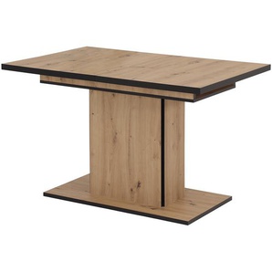 Esstisch Aton II 120 x 76 x 80cm Braun/Eiche Artisan Dekor