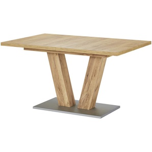 Esstisch  ausziehbar 1063 ¦ holzfarben ¦ Maße (cm): B: 90 H: 76