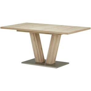 Esstisch  ausziehbar 1063 ¦ holzfarben ¦ Maße (cm): B: 90 H: 76
