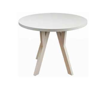 Selsey Esstisch ausziehbar - beige - Materialmix - 100 cm - 76,5 cm | Möbel Kraft