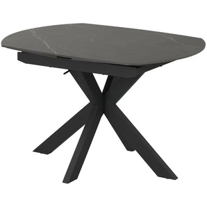 Esstisch ausziehbar  Dion ¦ schwarz ¦ Maße (cm): B: 89 H: 75