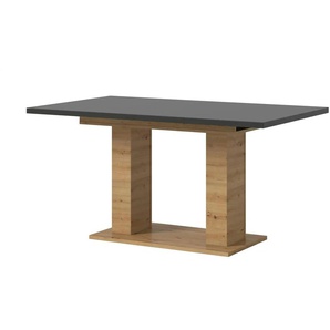 Esstisch ausziehbar   ¦ grau ¦ Maße (cm): B: 150 H: 76