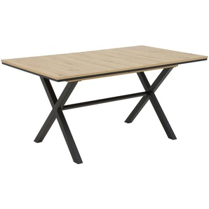 Esstisch ausziehbar   ¦ holzfarben ¦ Maße (cm): B: 90 H: 76