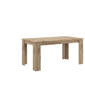 Esstisch ausziehbar   ¦ holzfarben ¦ Maße (cm): B: 160 H: 76